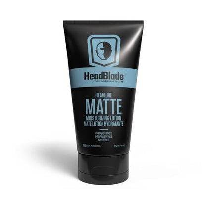 HeadBlade HeadLube Matte Feuchtigkeitslotion für Männer (150 ml) – Macht die Kopfhaut glatt und fettfrei, für ein erfrischtes und hydratisiertes Gefühl