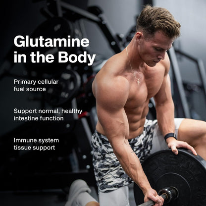 MuscleTech Glutamin-Pulver | 100% reines L-Glutamin-Pulver | Erholungsgetränk nach dem Training | L-Glutamin für Männer & Frauen | Muskelregeneration | Ungeschmackvoll (60 Portionen)