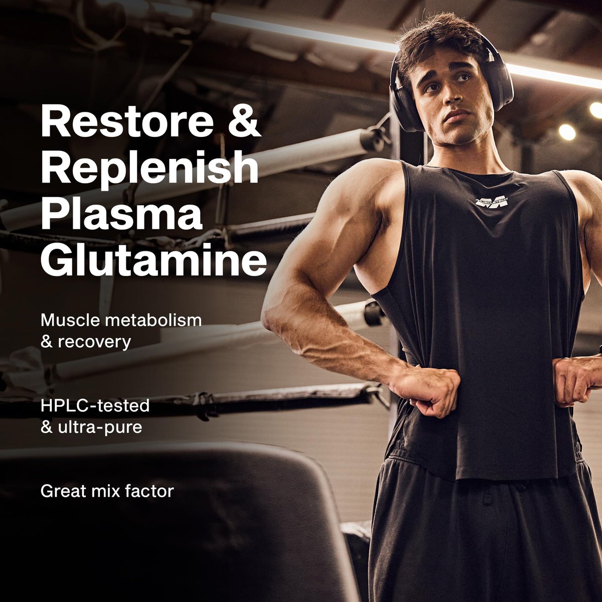 MuscleTech Glutamin-Pulver | 100% reines L-Glutamin-Pulver | Erholungsgetränk nach dem Training | L-Glutamin für Männer & Frauen | Muskelregeneration | Ungeschmackvoll (60 Portionen)