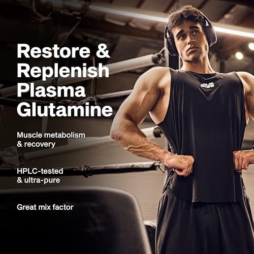 MuscleTech Glutamin-Pulver | 100% reines L-Glutamin-Pulver | Erholungsgetränk nach dem Training | L-Glutamin für Männer & Frauen | Muskelregeneration | Ungeschmackvoll (60 Portionen)