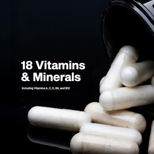 MuscleTech Platinum Multivitamin – Tägliche Nährstoffversorgung für Männer & Frauen – 18 Vitamine & Mineralien – Immununterstützung – 90 Kapseln