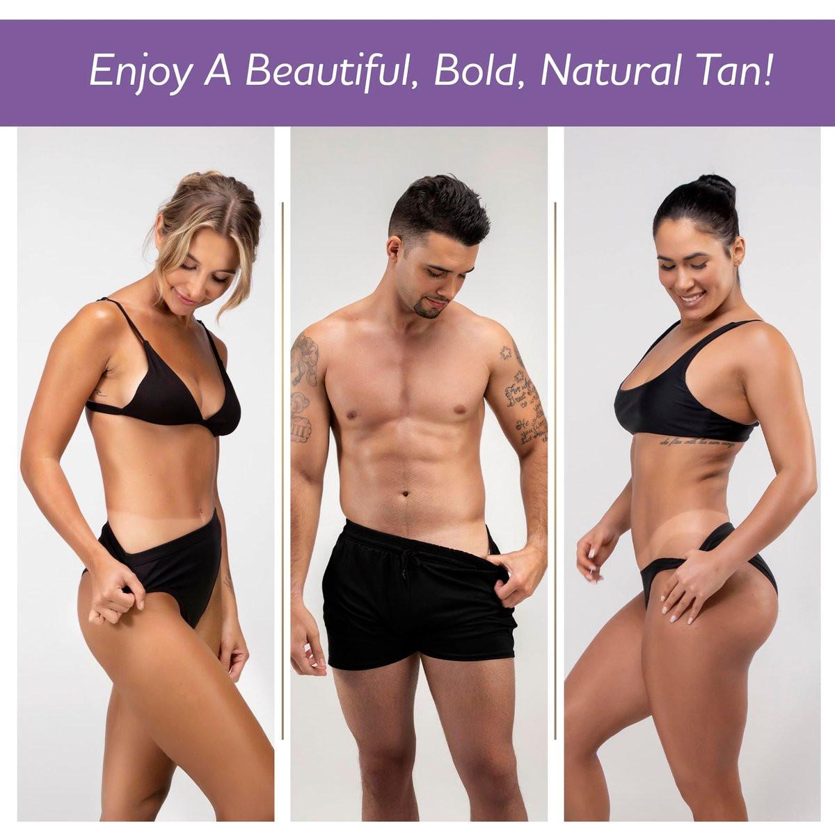 Norvell Premium Spray Tan Lösung Clear Plus 1 Liter – Professionelle Bräunung ohne Sonne für einen natürlichen Bronze-Glow, streifenfrei, schnell trocknend, langanhaltende Farbe