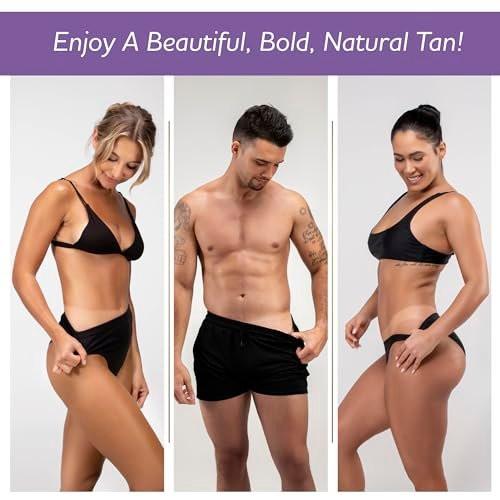Norvell Premium Spray Tan Lösung Clear Plus 1 Liter – Professionelle Bräunung ohne Sonne für einen natürlichen Bronze-Glow, streifenfrei, schnell trocknend, langanhaltende Farbe