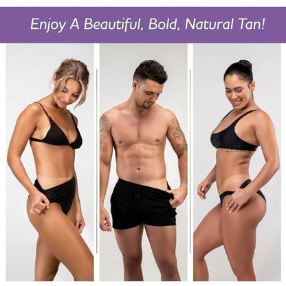 Norvell Premium Spray Tan Lösung Clear Plus 1 Liter – Professionelle Bräunung ohne Sonne für einen natürlichen Bronze-Glow, streifenfrei, schnell trocknend, langanhaltende Farbe