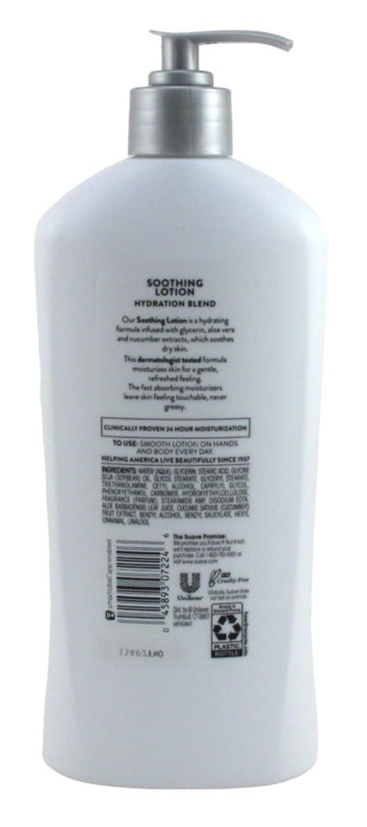 Suave Hautlotion mit Aloe Vera, 2er Pack (2 x 532 ml) – Beruhigende Feuchtigkeitspflege