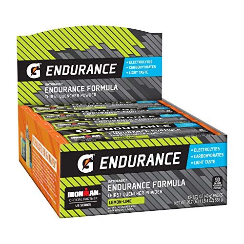 Gatorade Endurance Formula Pulversticks, Zitrone Limette, 1,72 oz. Beutel, 12 Stück