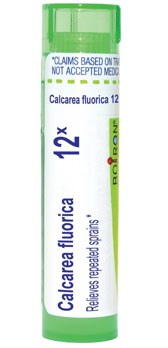 Boiron Calcarea Fluorica 12X 80 Kügelchen bei wiederholten Verstauchungen