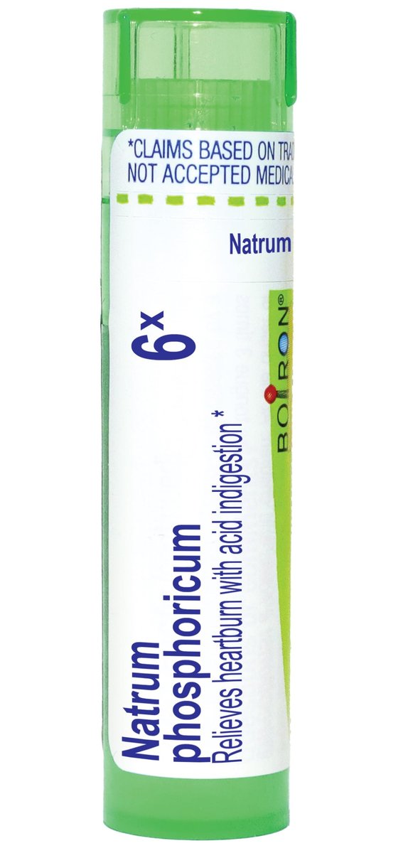 Boiron Natrum Phosphoricum 6X – 80 Kügelchen gegen Sodbrennen und saures Aufstoßen