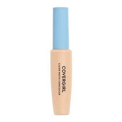 COVERGIRL Clean Matte Concealer – Ölfreie, leichte Formel, natürliche Deckkraft, 100% tierversuchsfrei, 0,37 fl oz