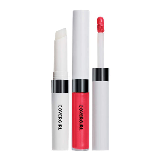 COVERGIRL Outlast All-Day Lip Color mit Topcoat – 507 Ever Red-Dy – Langanhaltender Lippenstift