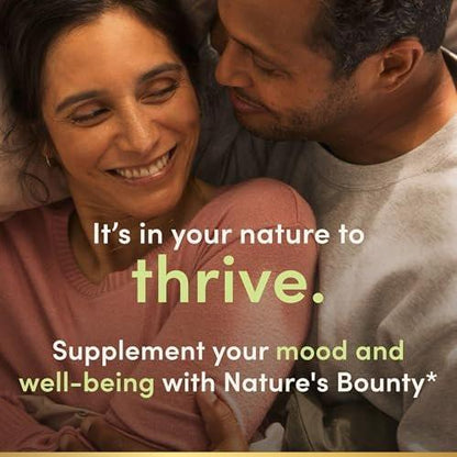 Nature's Bounty Johanniskraut 300 mg Kapseln – Pflanzliches Nahrungsergänzungsmittel zur Unterstützung einer positiven Stimmung, 100 Kapseln