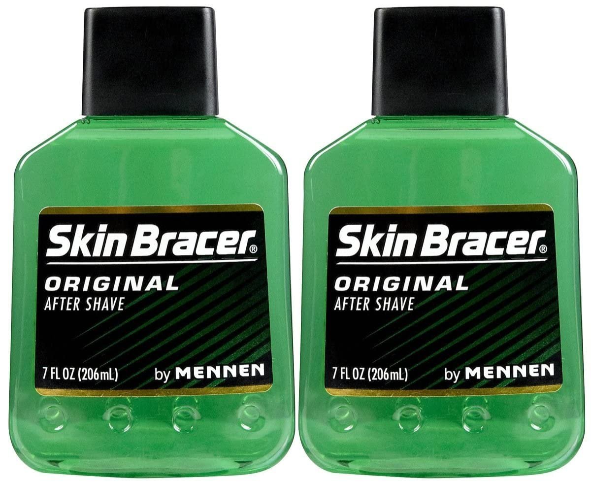 Skin Bracer by Mennen Afta After Shave – 2er-Pack, 7 Fl Oz – Beruhigende Aftershave-Lotion