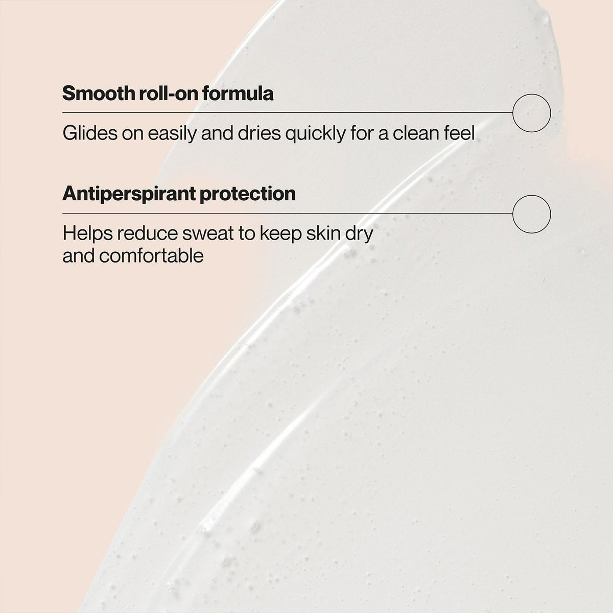 Suave Roll-On Deodorant für Frauen, Powder Fresh Duft, 3er-Pack – Antitranspirant Deodorant mit 24h Schweiß- und Geruchsschutz, 2,7 Oz pro Stück