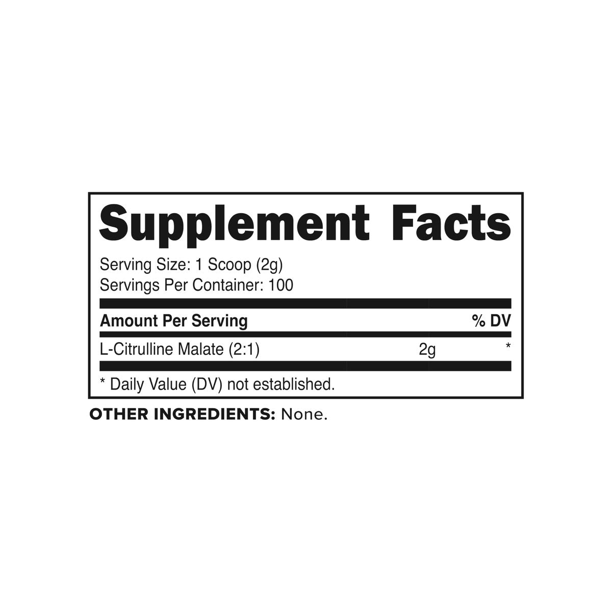 PrimaForce L-Citrullin-Malat-Pulver, ungesüßt, Pre-Workout-Supplement, 200 g – Steigert Energie, Fördert Erholung, Verbessert Kraftleistung – Vegan, Nicht-GVO