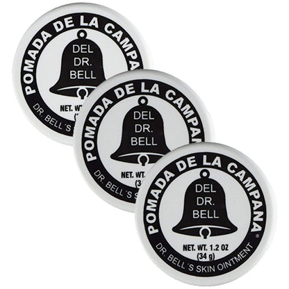 Pomada De La Campana Medicated Cream - Crema Medicada 1.2 Oz (3er Pack) - Medizinische Creme für Hautprobleme