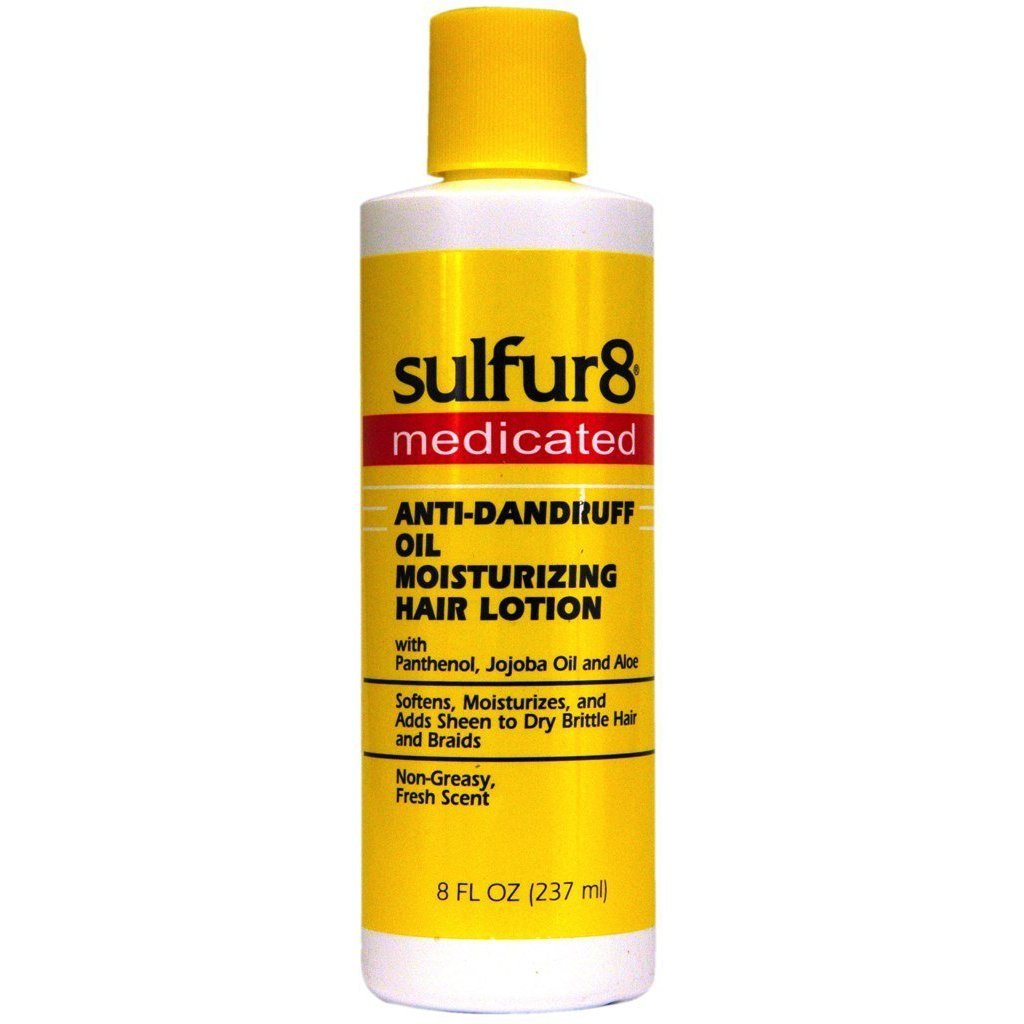 SULFUR8 Oil Moisturizing Lotion – 8 oz Leichte Haar- & Kopfhautpflege – Spendet Feuchtigkeit für trockenes, brüchiges Haar & Kopfhaut – Nicht fettende, feuchtigkeitsspendende Lotion für die tägliche Haarpflege