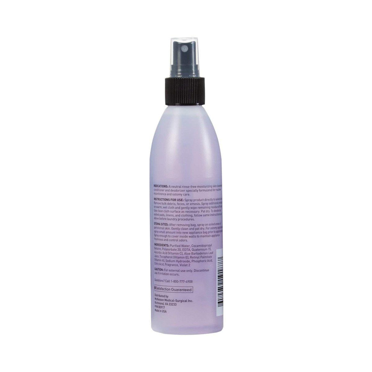McKesson Perineal Hautreiniger mit Aloe, 240 ml, 1er Pack – Spülfreie Körperwäsche für Inkontinenz- oder Stomaversorgung, frischer Duft