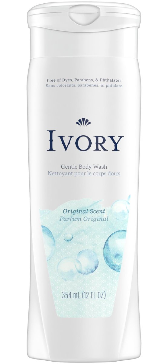 Ivory Original Body Wash – 12 oz (3er-Pack) – Sanfte Reinigung für die tägliche Hautpflege
