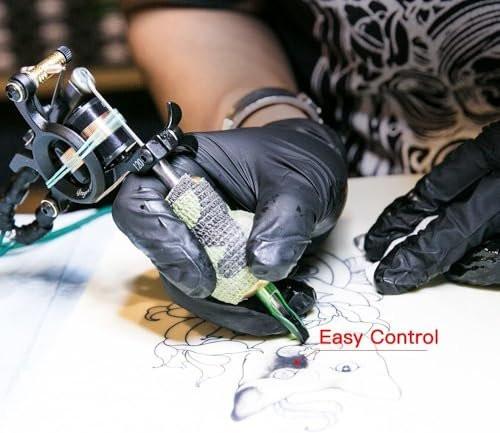 Dragonhawk Traditional Pro Komplettes Tattoo-Set – Zwei Maschinen, Farben, Netzteile, Einwegnadeln, Griffe – Ideal für Anfänger und Start-Tätowierer