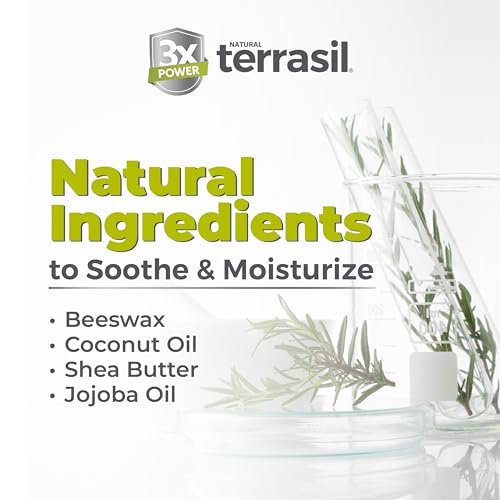 terrasil Antimykotische Seife – Linderung von Juckreiz, Fußpilz, Hefepilzinfektionen, Ringelflechte und Tinea-Symptomen – klinisch geprüftes Clotrimazol, natürlich, dermatologisch getestet (75 g)
