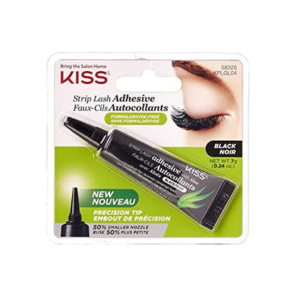 Kiss Strip Lash Adhesive Schwarz – Wimpernkleber für sicheren Halt