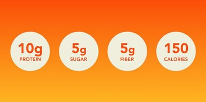 think! Proteinriegel mit Chicorée-Wurzel für Ballaststoffe, Verdauungsunterstützung, glutenfrei mit Molkenproteinisolat, gesalzenes Karamell, Snackriegel ohne künstliche Süßstoffe, 1,4 Unzen (10er Pack)