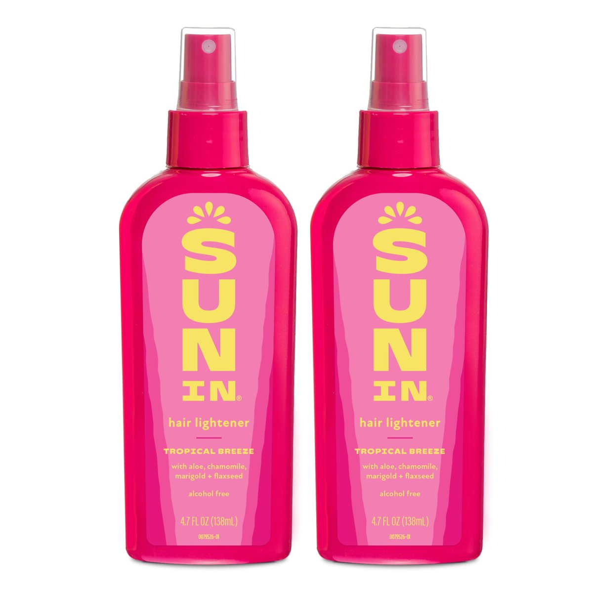 Sun In Haaraufheller Tropical Breeze – Alkoholfrei mit Aloe, Kamille & Leinsamen, 2er-Pack (2 x 140 ml)