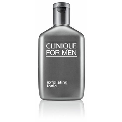 Clinique for Men Exfoliating Tonic mit Salicylsäure | für normale bis trockene Haut | befreit Poren + bereitet auf die Rasur vor, 200 ml