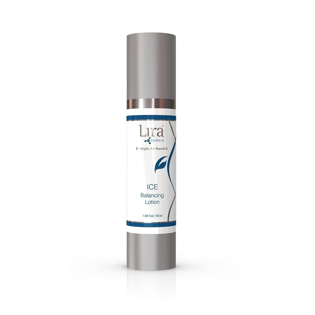 Lira Clinical ICE Balancing Lotion – Leichte Feuchtigkeitspflege mit Niacinamid und Salicylsäure für ölige Haut – 50 ml