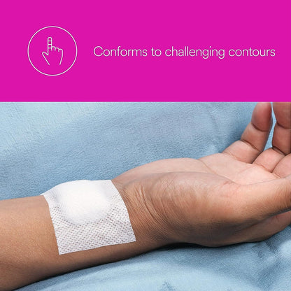 3M Medipore Hypoallergenes Weiches Stoffchirurgieband 2" x 10 Yards, Weiß, Hervorragende Haftung, Wasserbeständig