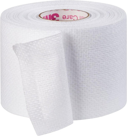 3M Medipore Hypoallergenes Weiches Stoffchirurgieband 2" x 10 Yards, Weiß, Hervorragende Haftung, Wasserbeständig