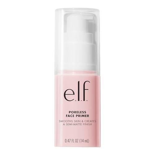 e.l.f. Poreless Face Primer – Hautglättende Make-up-Basis mit Teebaumöl & Vitaminen A & E, vegan & tierversuchsfrei