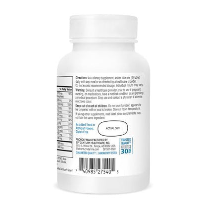 21st Century Sentry Senior Männer 50+ Multivitamin Tabletten, 100 Stück