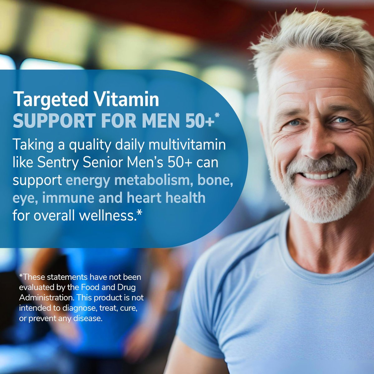 21st Century Sentry Senior Männer 50+ Multivitamin Tabletten, 100 Stück