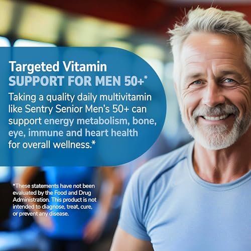 21st Century Sentry Senior Männer 50+ Multivitamin Tabletten, 100 Stück