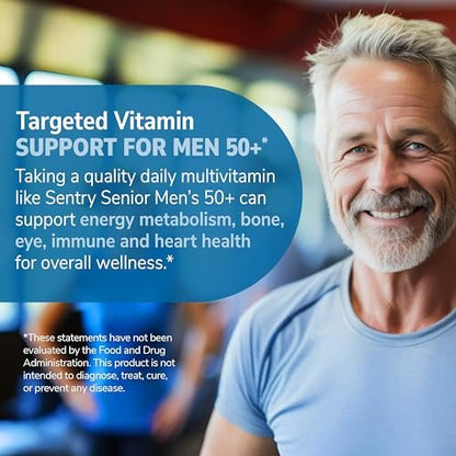 21st Century Sentry Senior Männer 50+ Multivitamin Tabletten, 100 Stück