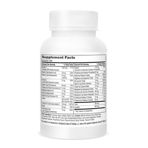 21st Century Sentry Senior Männer 50+ Multivitamin Tabletten, 100 Stück