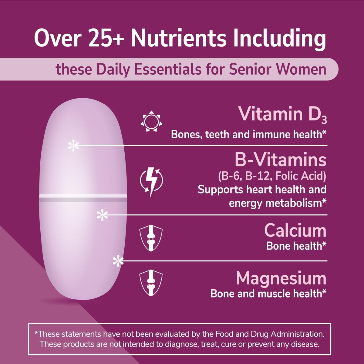 21st Century Sentry Senior Women 50 Plus Tabletten, 100 Stück (27542)