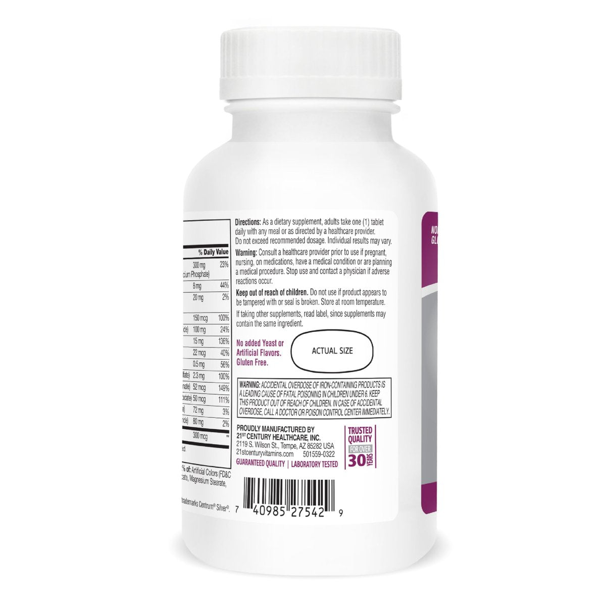 21st Century Sentry Senior Women 50 Plus Tabletten, 100 Stück (27542)
