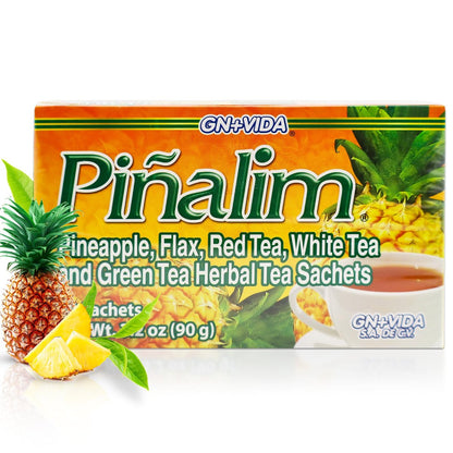Pinalim Te De Piña Extra Stark – 30 Beutel Ananas-Tee zur Entgiftung & Reinigung
