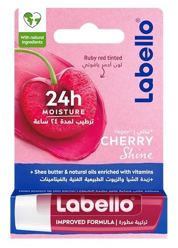 Labello Kirsch & Fruchtiger Lippenbalsam – Feuchtigkeitsspendender Pflegestift