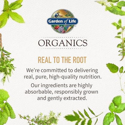 Garden of Life Organics Vegan Vitamin D3 Lutschtabletten - Himbeer-Zitrone, 2.000 IE (50 mcg) Vollwert-Vitamin D3 aus Flechten plus Pilzmischung, glutenfrei, 30 Lutschtabletten