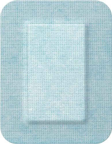 Nexcare Strong Hold Pflaster mit schmerzfreiem Entfernen, 7,6 x 10,2 cm, 4 Stück