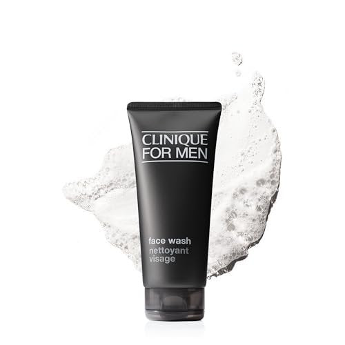 Clinique For Men Gesichtsreinigung für normale bis trockene Haut - milder Reiniger mit Aloe Vera + Saccharose - reinigt + erfrischt, 200 ml