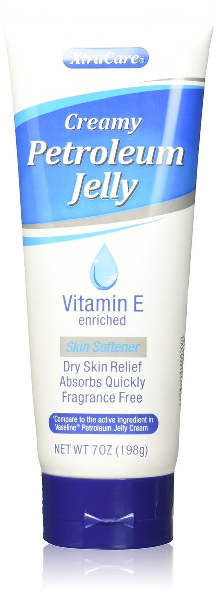 XtraCare Cremige Vaseline mit Vitamin E – 198 g Tube – Feuchtigkeitsspendende Hautpflege
