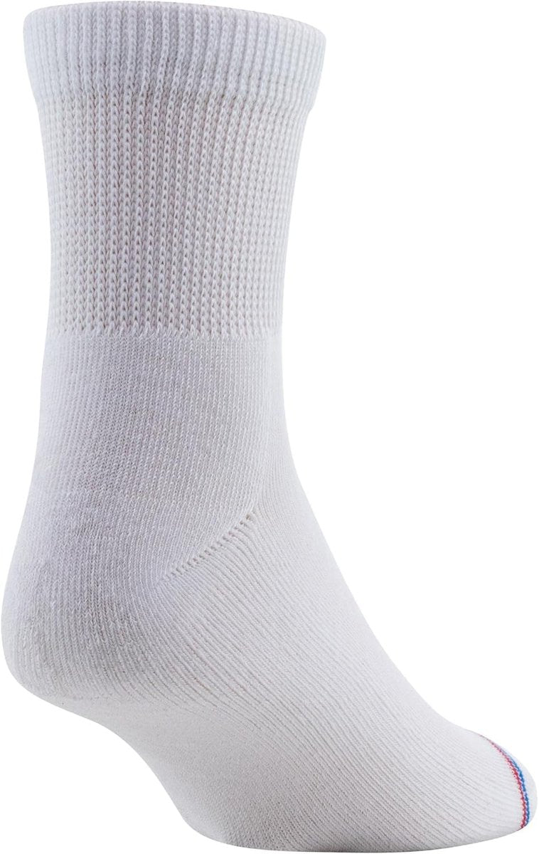 MediPeds Diabetiker Damen Socken mit nicht einschnürendem Tunnelbund, 2 Paar, Größe 9-11, Weiß