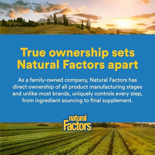 Natural Factors Vitamin K2 120 mcg – Unterstützt Knochen- und Gefäßgesundheit, 60 Kapseln