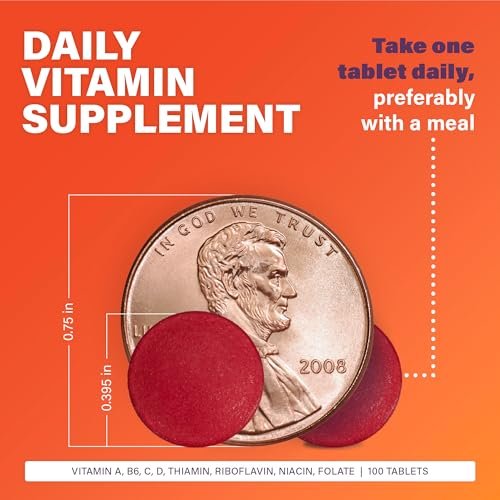 Rugby Daily-Vite Multivitamin - Tägliches Vitaminpräparat - 100 Tabletten (2er-Pack)