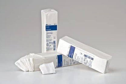 Covidien Curity Mullbinden-Kompresse, unsteril, 12-lagig, 2" x 2", Packung mit 200 Stück