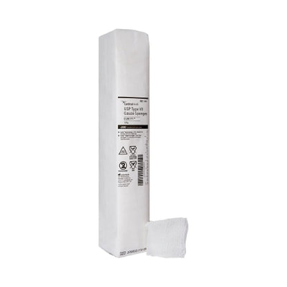 Covidien Curity Mullbinden-Kompresse, unsteril, 12-lagig, 2" x 2", Packung mit 200 Stück